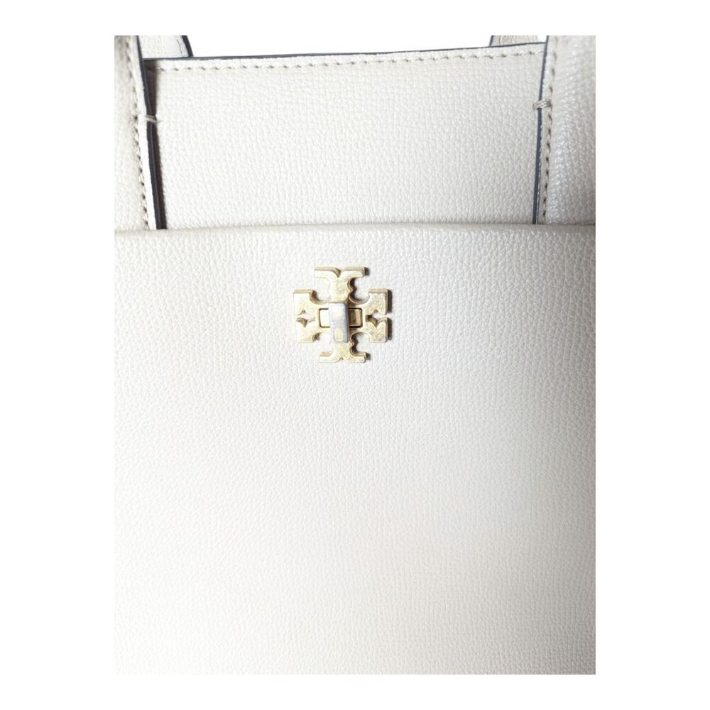 TORY BURCH Kira Tan Leather Tote - Picture 13 of 16